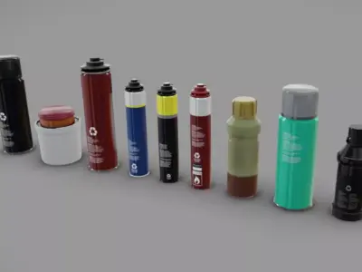 Tools Pack 10 Low-poly 3D model