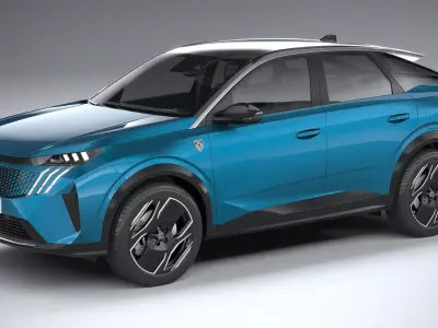 Peugeot E-3008 2024 3D model purchase
