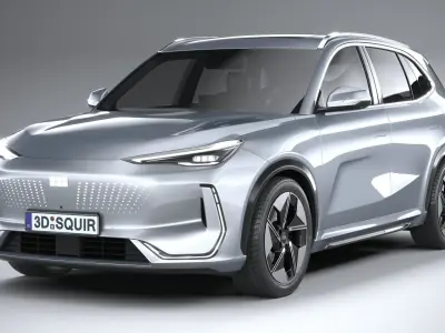 Geely Galaxy E5 2025 3D model