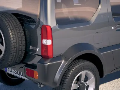 Suzuki Jimny 4Work 2010-2018 3D model