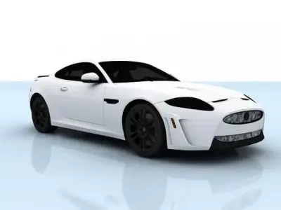 Jaguar XKR-S 2011 3D model
