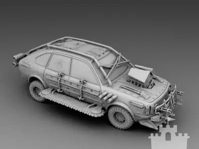 Hatchback 3D print model