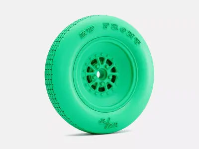 15x4 Sander 752 Wheel MT ET Front Tire 26x4R15 3D print model