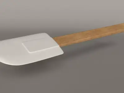 Spatula PBR HQ Free low-poly 3D model