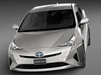 Toyota Prius 2016 3D model