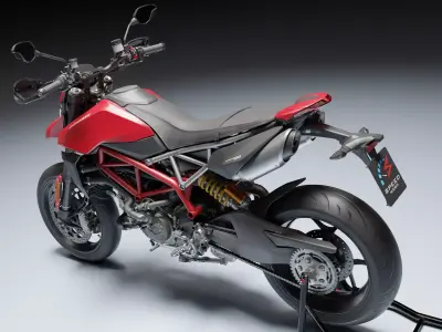 Ducati Hypermotorad 950 2019 Low-poly 3D model