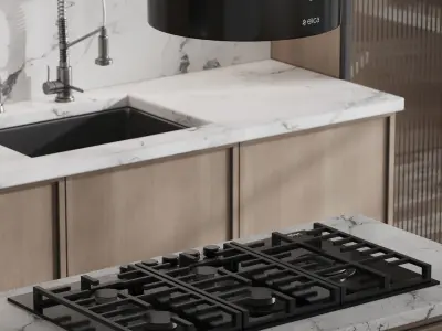 Kitchen 065 3D model