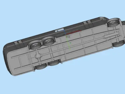bus mercedes 3D print model