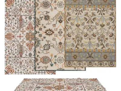 Rugs No 780 Low-poly 3D model