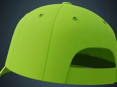 Baseball Cap 1 Basic 3D model
