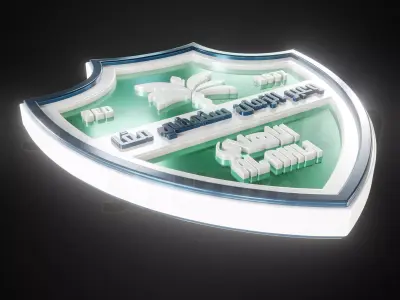 Al Ahli logo - Cinematic - 3D print 3D model