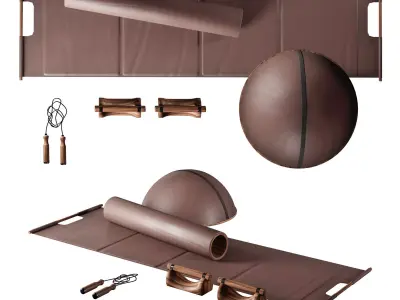 PENT luxury fitness equipment 3D model