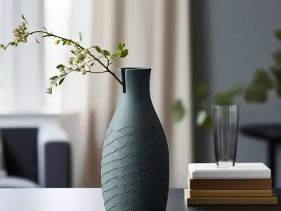 Vettore Vase for Minimalist Decor 3D print model