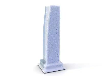 Sleek Glass Skyscraper model pack Low-poly 3D model buy