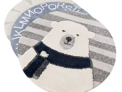 Rug647 Low-poly 3D model