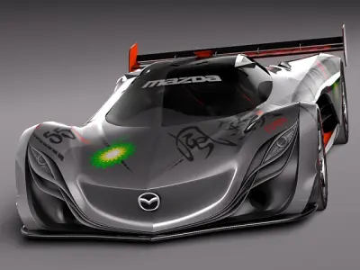 Mazda Furai Concept 2008 3D model