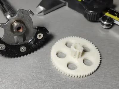 VAG Throttle Gear Repair Kit 3D print model