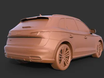 Audi Q5 2019 3D print model