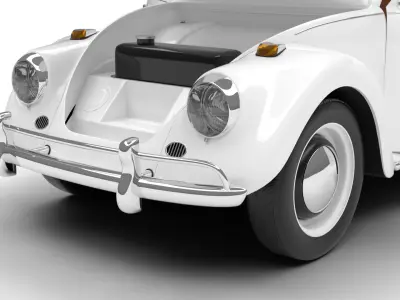 Volkswagen Beetle 1300 1963 HQ 3d model 3D model