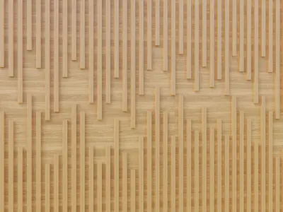 Wall wood V04 for your interior wall wood 3D model