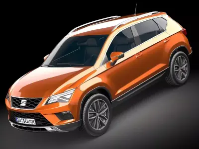 Seat Ateca 2017 3D model