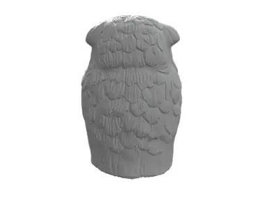 Owl Statue 3D print model