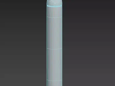 Vape Lux Low-poly 3D model