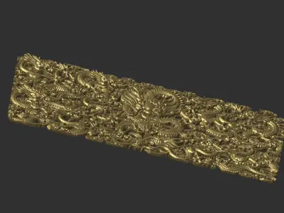 Nine Dragons 3 3D print model