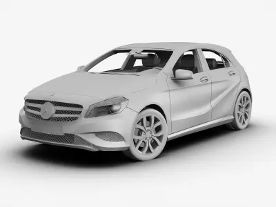 Mercedes Benz A Class 2013 3D model