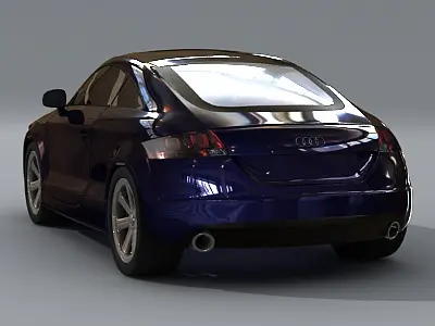 Audi collection 1 sports car 3D model