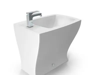 Artcream Jazz Bidet Low-poly 3D model