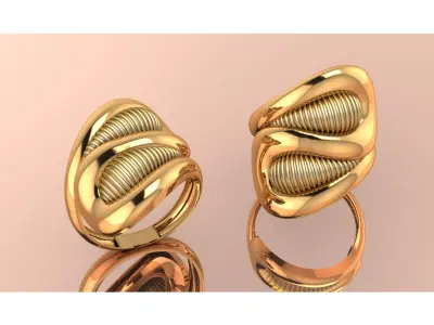 36 Ladies Rings 3D print model