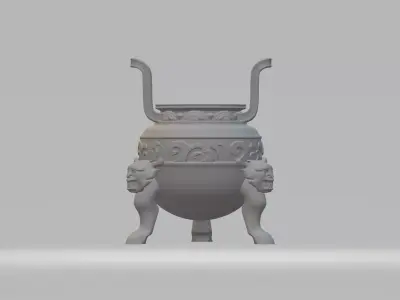 Chinese Ancient Bronze Ware  3D print model