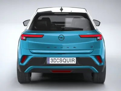 Opel Mokka 2025 3D model