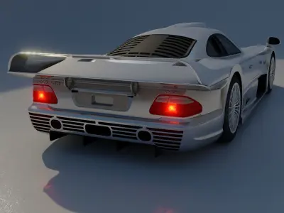 CLK GTR 1999 3D model