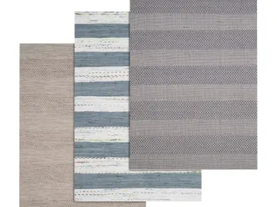 Rug Set 350 3D model