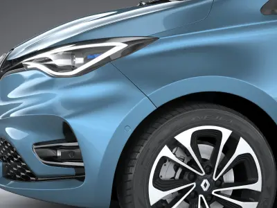 Renault Zoe 2020 3D model