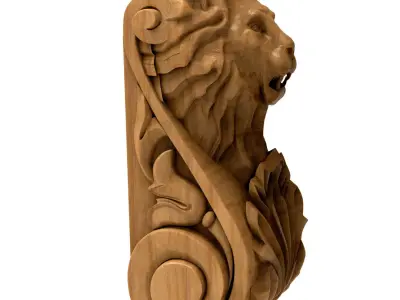 Column Capital 3D Model 3D model