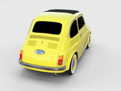 Fiat Nuova 500D 1960 rev 3D model