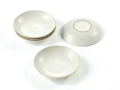 POLYPASTA - Thomas Nature deep plate 23cm 3D model