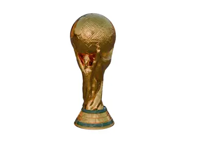 FIFA World Cup Trophy 3D model