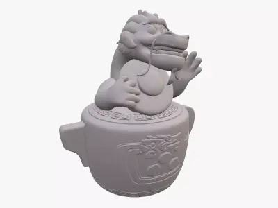 Wish Dragon Long for 3D printing 3D print model