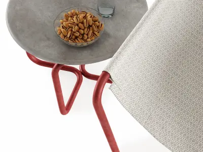 Sling set red 3D model