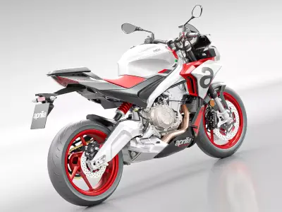 APRILIA TUONO 660 2021 Low-poly 3D model