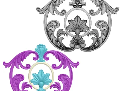 Decorative Ornamental 25 3D model