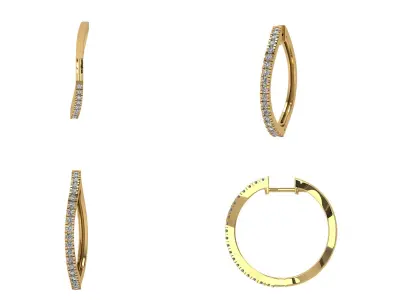 Earrings lr2 3D print model