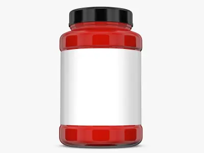 Shaker Cup and Bottle With Cover 3D model