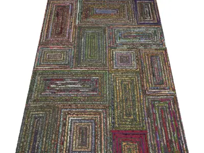 Rug Set 360 3D model