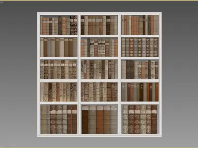 Classic Books 50 3D model