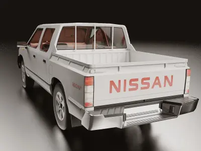 Nissan DDSN 2 Cabin Low-poly 3D model